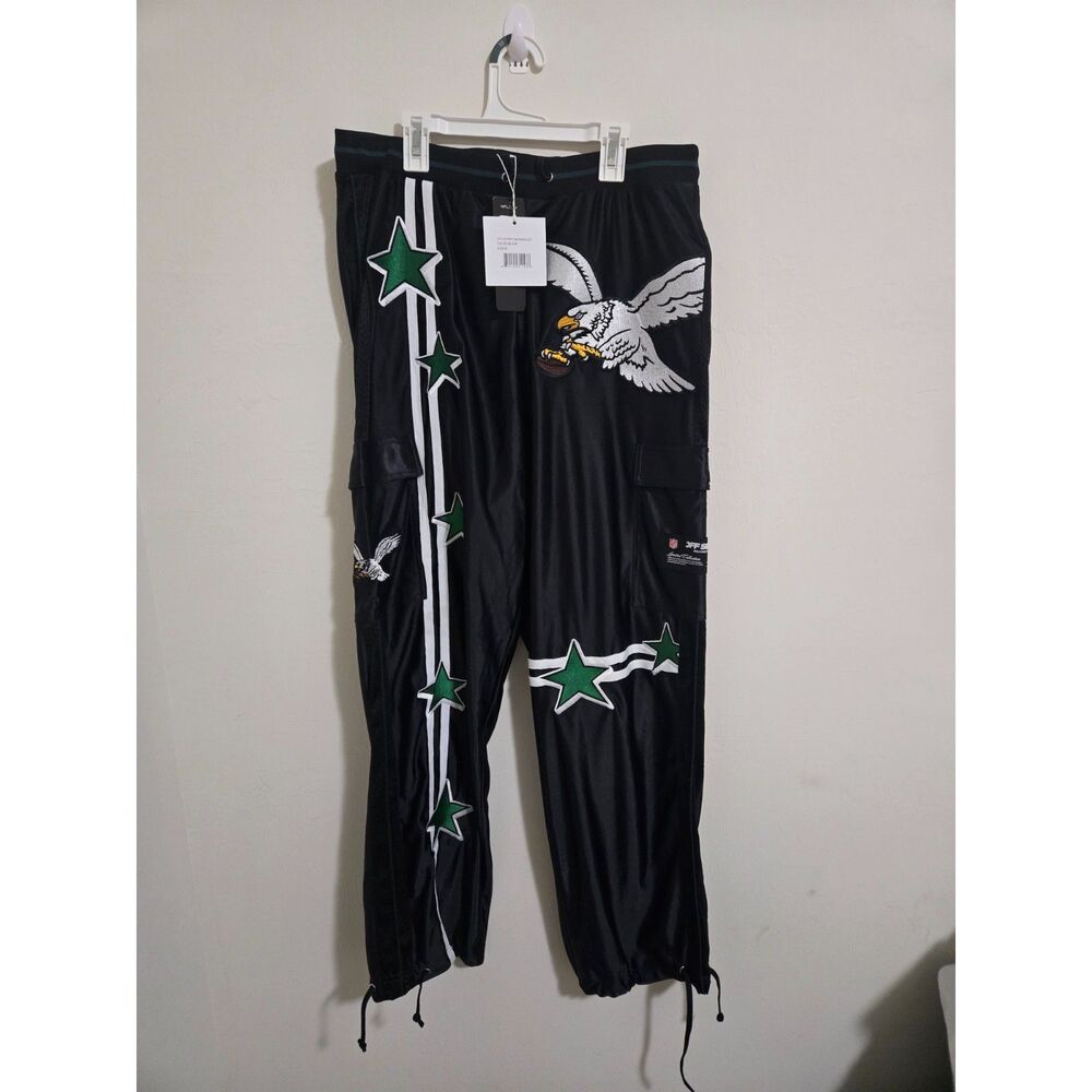 Offseason Black NFL Eagles Track Pants Unisex Size M